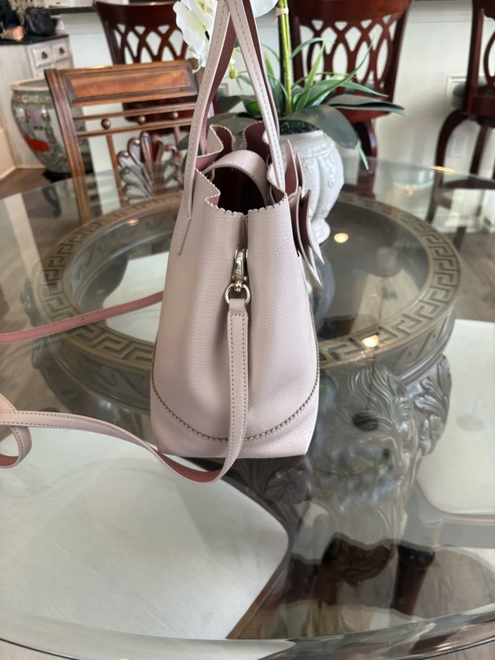 🩷🩷KATE SPADE NEW YORK GEORGIA VANDERBILT LEATHER SATCHEL/CROSSBODY BAG!🩷🩷SALE